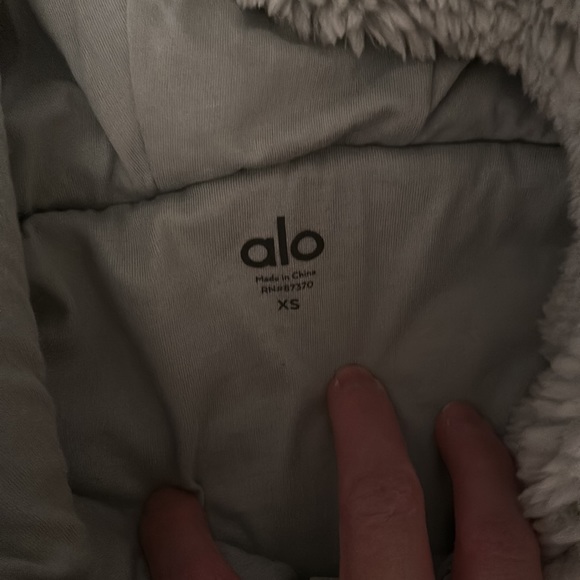 Alo half zip Sherpa hoodie - Picture 2 of 2